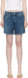 rag & bone Navy Miramar Terry Walking Shorts