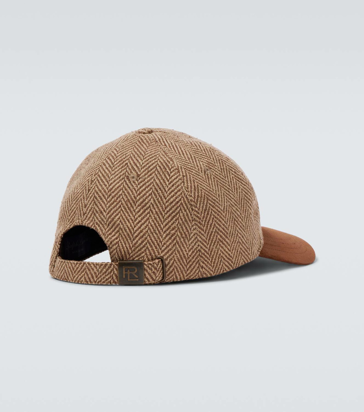 Ralph Lauren Purple Label Herringbone wool baseball cap