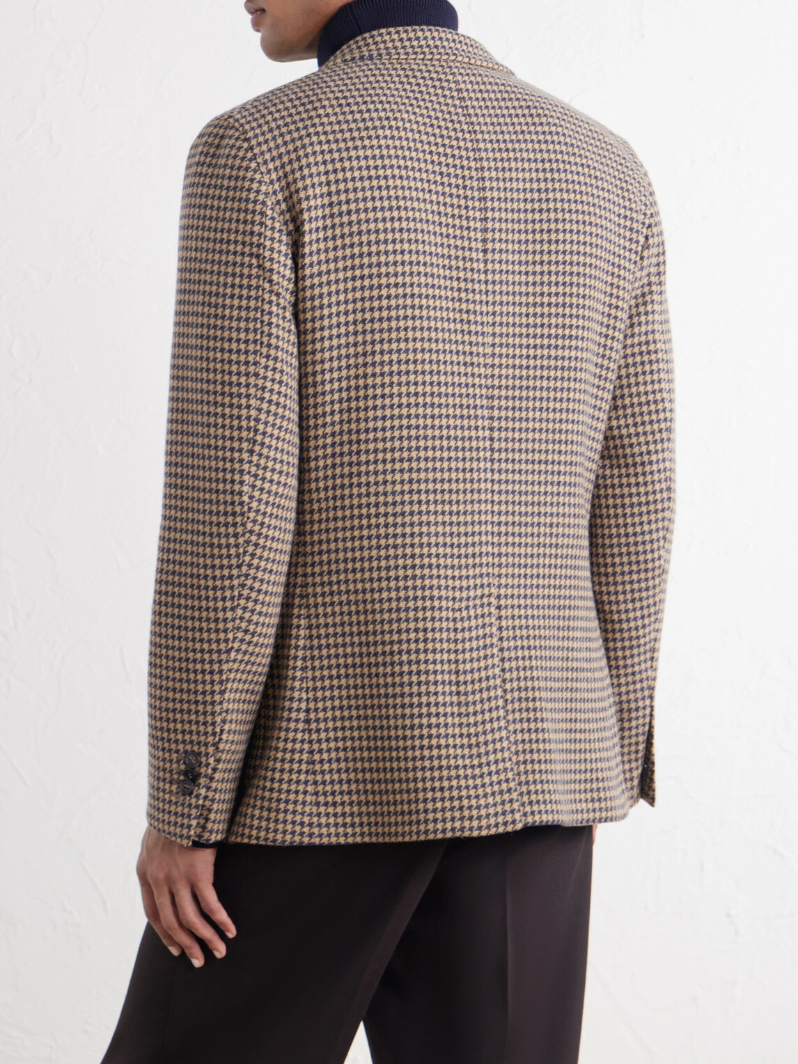 Slowear - Incotex Houndstooth Virgin Wool Blazer - Neutrals