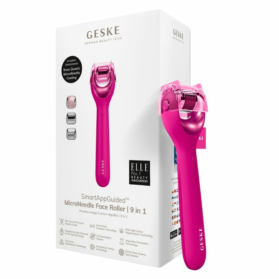 GESKE SmartAppGuided MicroNeedle Face Roller 9 in 1