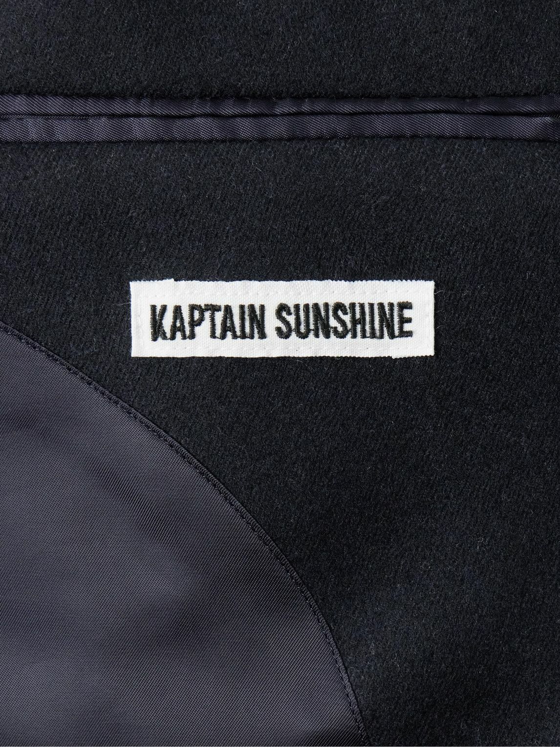 Kaptain Sunshine - Double-Breasted Wool-Twill Suit Jacket - Blue