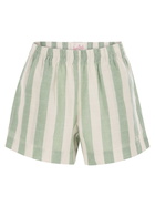 MC2 Saint Barth Meave - Striped Cotton Shorts