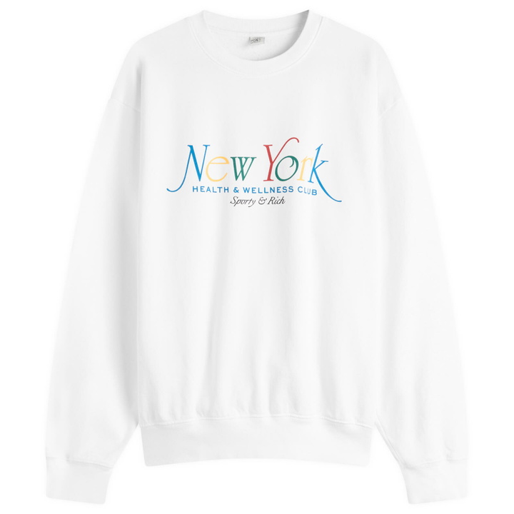 Photo: Sporty & Rich Women's NY 94 Crew Sweatshirt in Multi