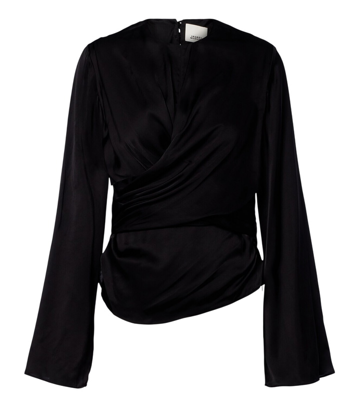 Photo: Isabel Marant Neame draped satin top