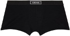 Versace Underwear Black 90s Boxers