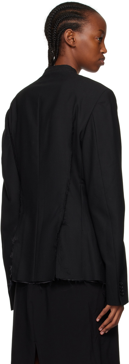 HODAKOVA Black Distressed Blazer