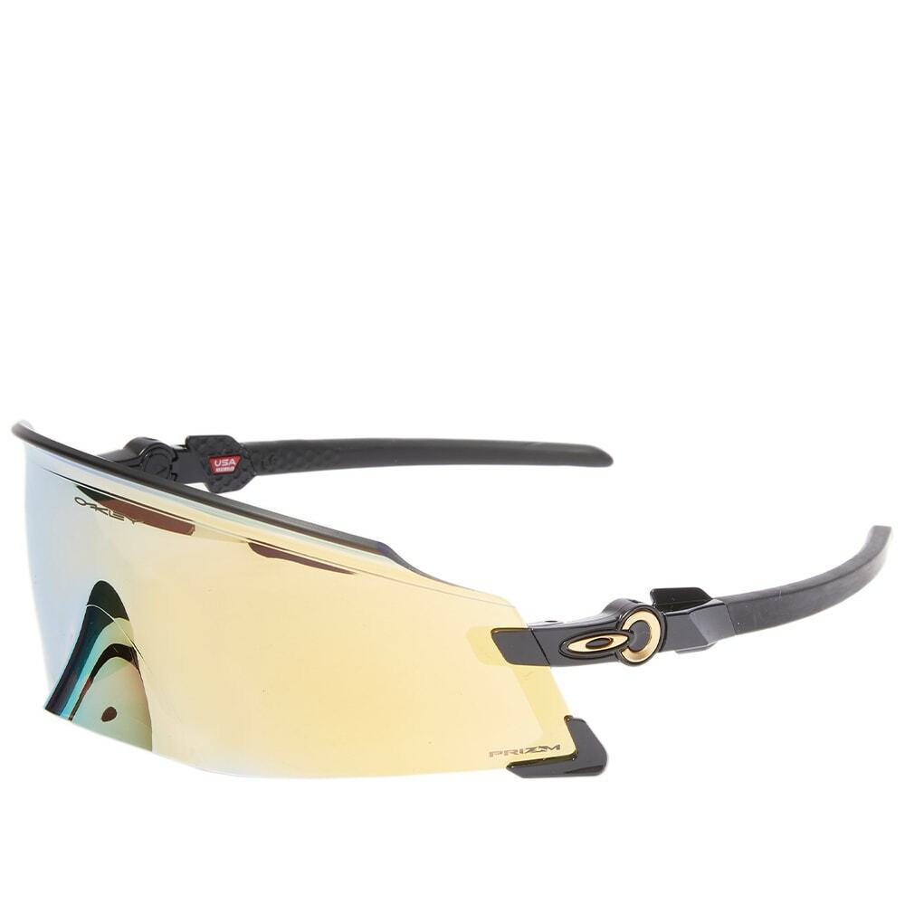 Oakley Men's Kato Sunglasses in Polished Black/Prizm 24K Oakley