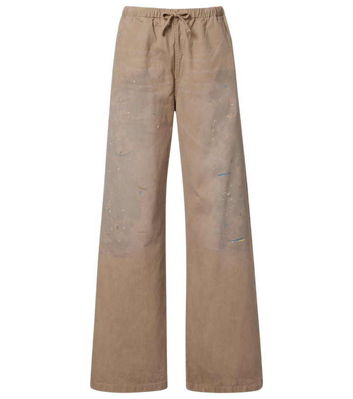 Photo: Acne Studios Cotton twill wide-leg pants