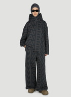 Marc Jacobs Monogram Oversized Hooded Sweatshirt