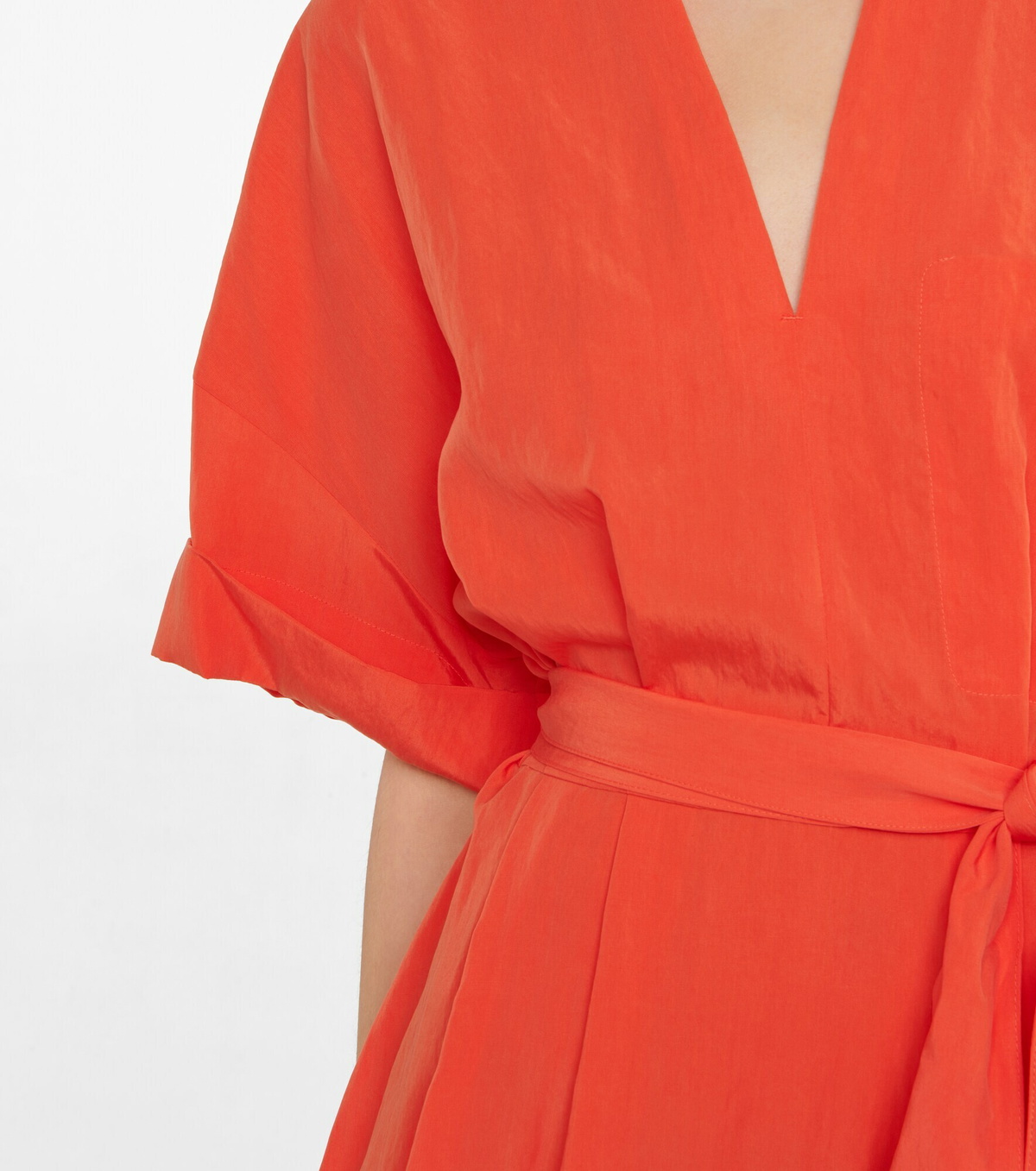 Vince - Belted midi dress