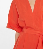 Vince - Belted midi dress
