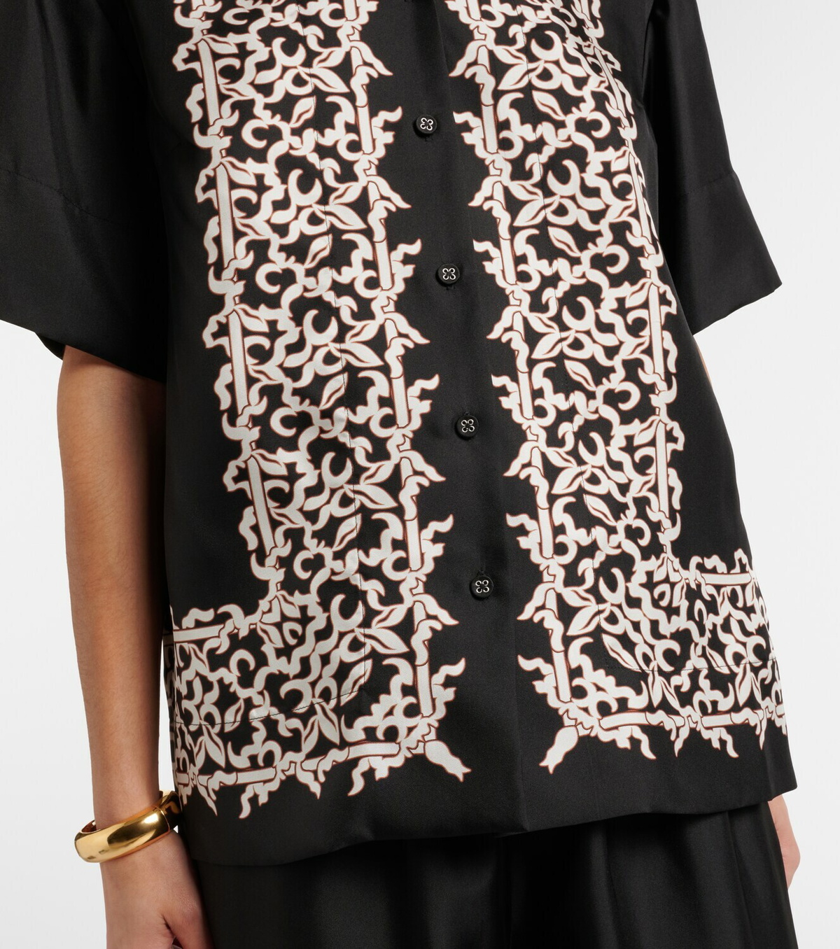 Rebecca Vallance Sundia silk shirt