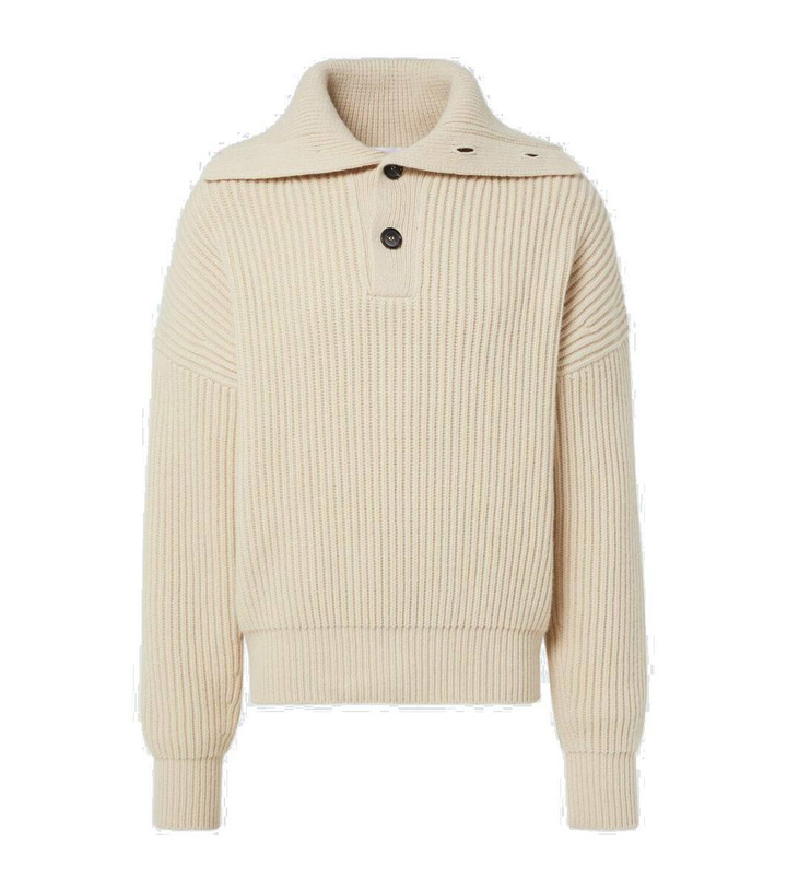 Photo: Alexander McQueen Ribbed-knit wool and cashmere sweater