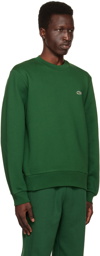 Lacoste Green Crewneck Sweatshirt