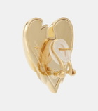 Amina Muaddi Heartbreaker earrings