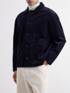 NN07 - Morgan 50004 Organic Cotton-Corduroy Chore Jacket - Blue