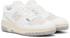 New Balance White 550 Sneakers