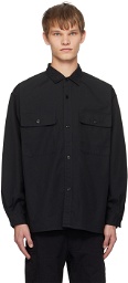 nanamica Black Button Shirt
