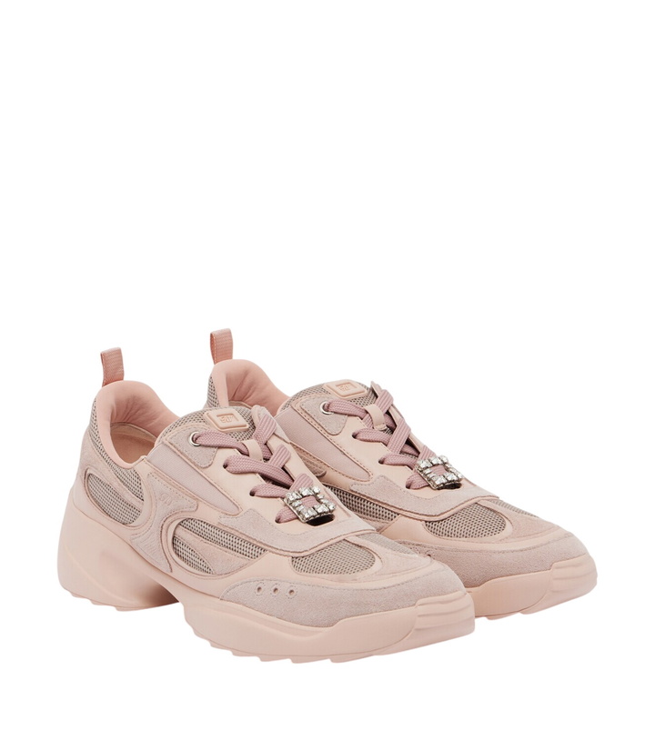 Photo: Roger Vivier Viv' On The Run embellished sneakers