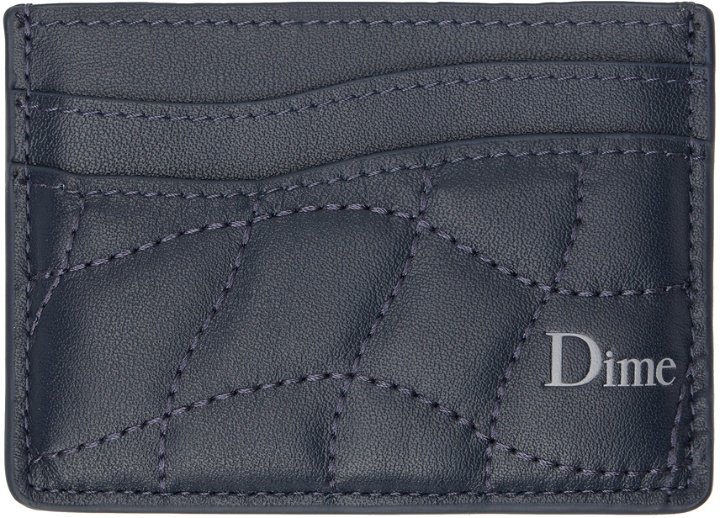 Photo: Dime Navy Quilted Card Holder