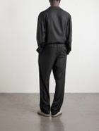 CDLP - Straight-Leg Lyocell Pyjama Trousers - Black