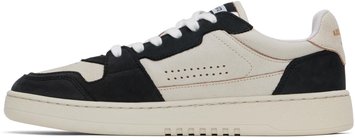 Axel Arigato Beige & Black Dice Lo Sneakers