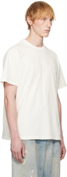 WOOYOUNGMI Off-White Flower Back Logo T-shirt