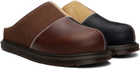 Dr. Martens Brown & Black San Patchwork Loafers