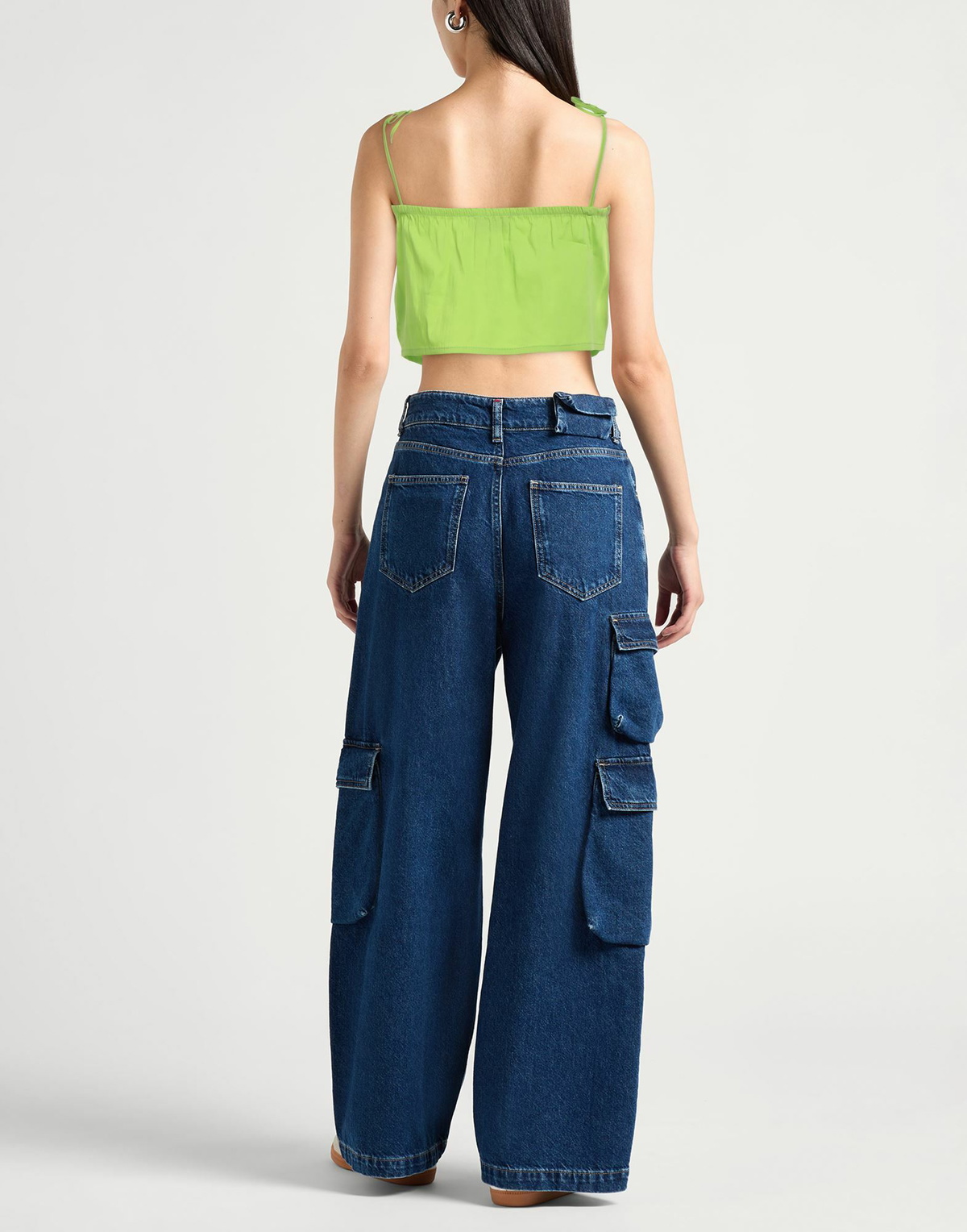 Jijil Womens Top Lime in Green