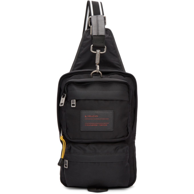 Photo: Givenchy Black Nylon UT3 Crossbody Bag