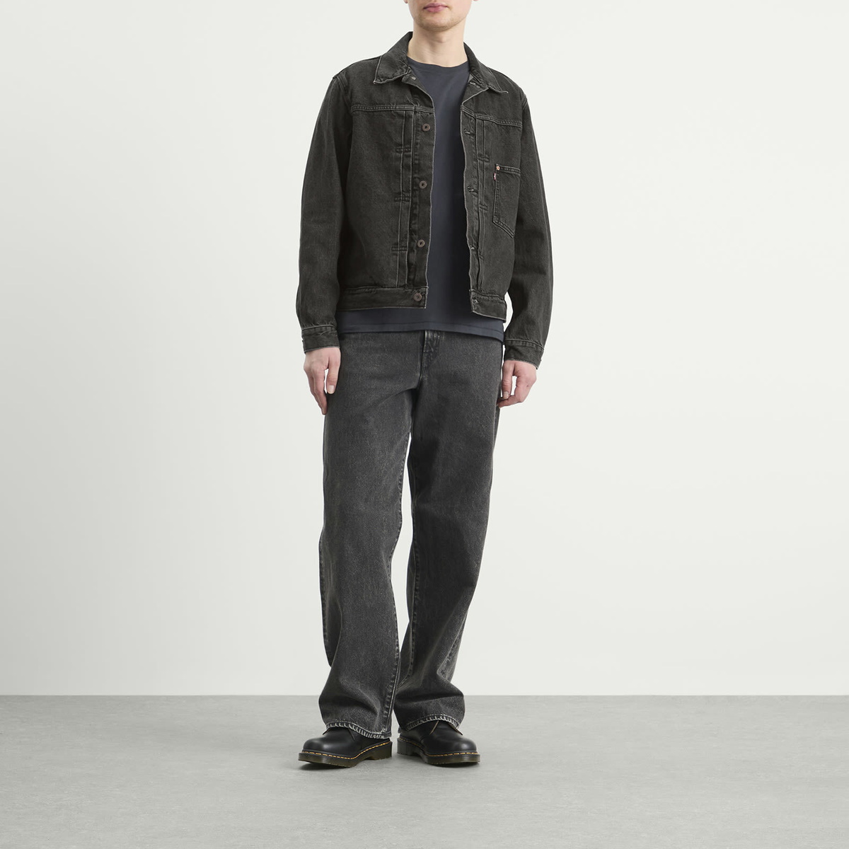 Levi's Men's Type I Trucker Jacket in Midnight Harvest