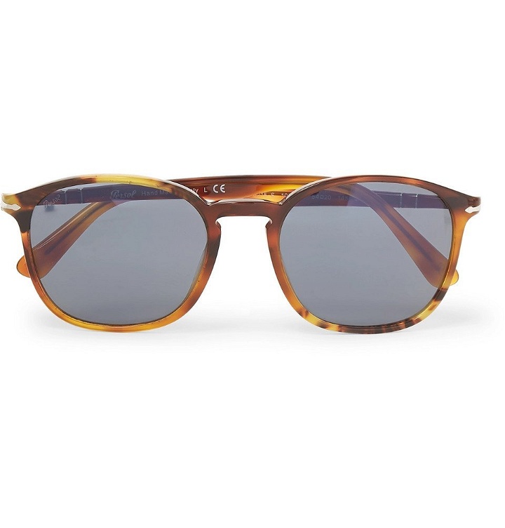 Photo: Persol - D-Frame Tortoiseshell Acetate Sunglasses - Men - Brown