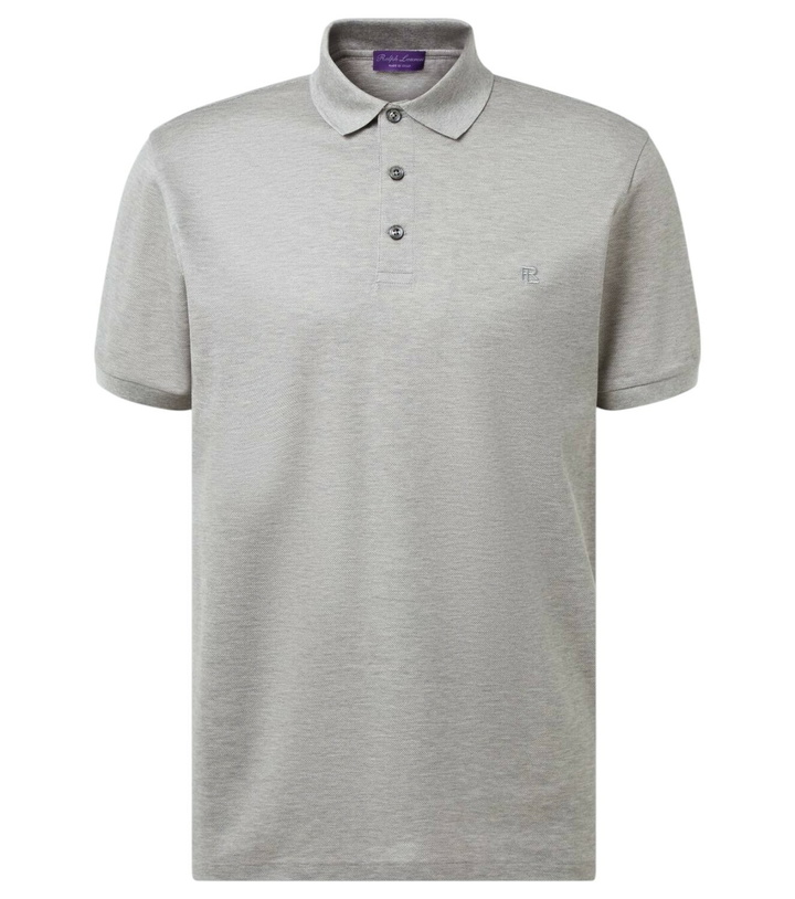 Photo: Ralph Lauren Purple Label Reg cotton piqué polo shirt