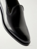 Brunello Cucinelli - Evening Glossed Leather Loafer - Black