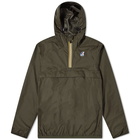 K-Way Men's Le Vrai 3.0 Leon Anorak in Black Torba