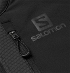 Salomon - Fast Wing Stretch-Jersey Half-Zip Running Top - Black