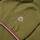 Moncler Men's Arm Logo Classic T-Shirt in Khaki