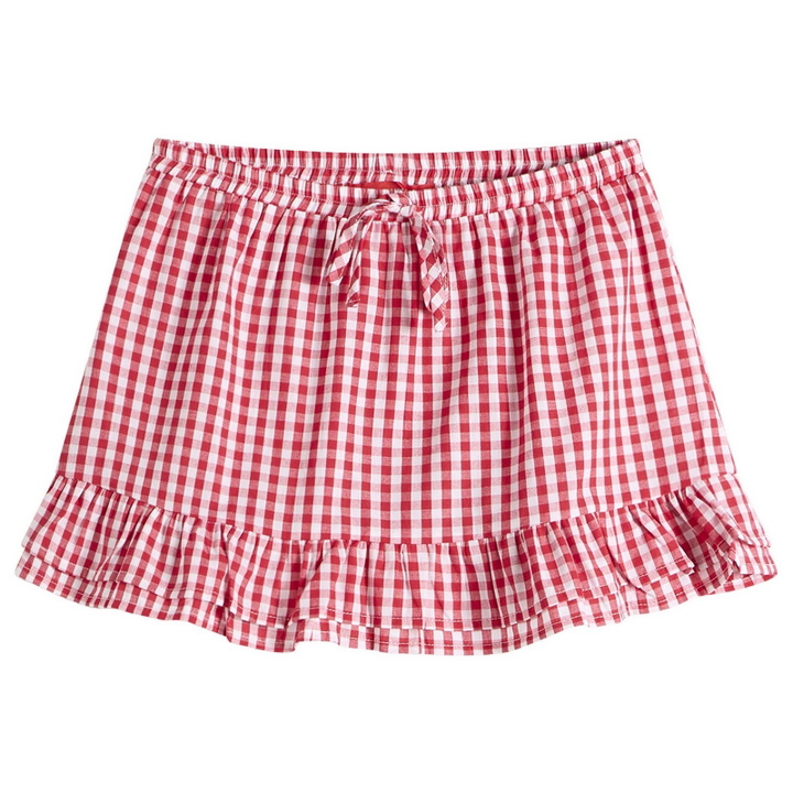 Photo: Many Many Clothes Women's The Bonnie Mini Skirt in Red