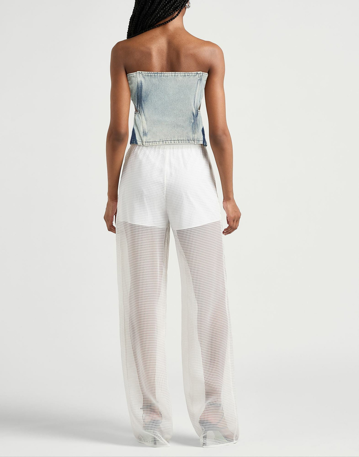 Dion Lee Womens Top in Blue