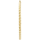 JW Anderson Gold Extra Large Twisted Earrings