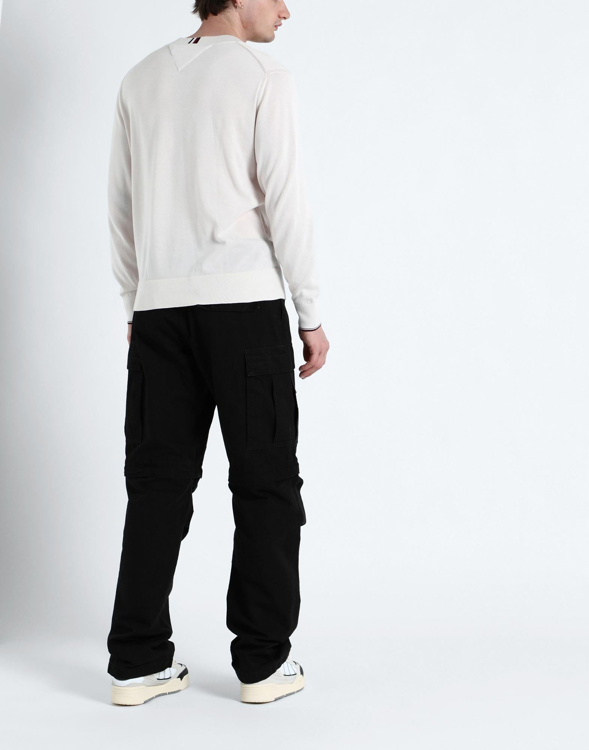 Tommy Hilfiger Mens Sweater Cream