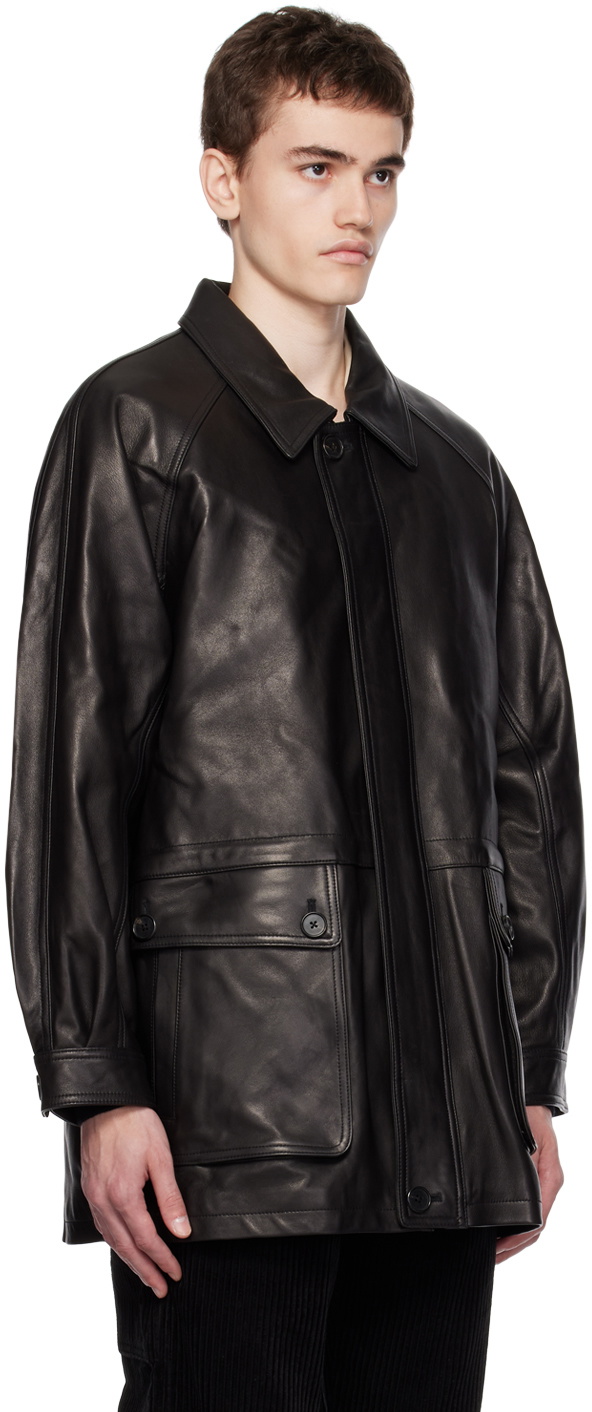 Dunst Black Lily Leather Jacket