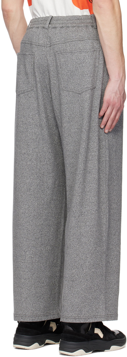 A PERSONAL NOTE 73 Gray Rib Trousers
