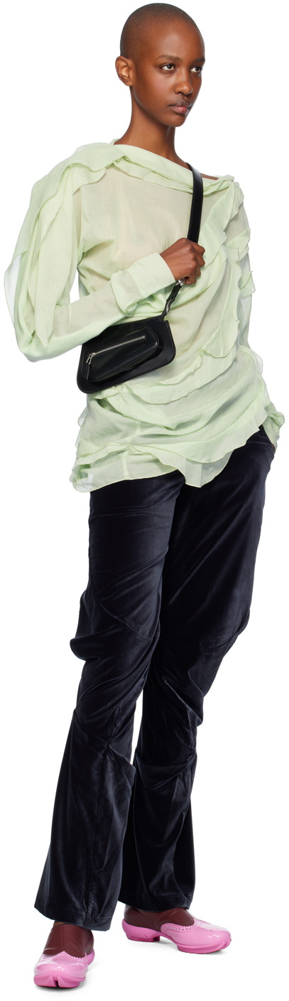 Kiko Kostadinov Green Chacobsa Blouse