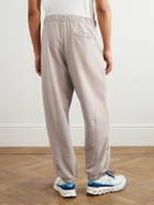 ON - Club Tapered Organic Cotton-Blend Jersey Sweatpants - Neutrals
