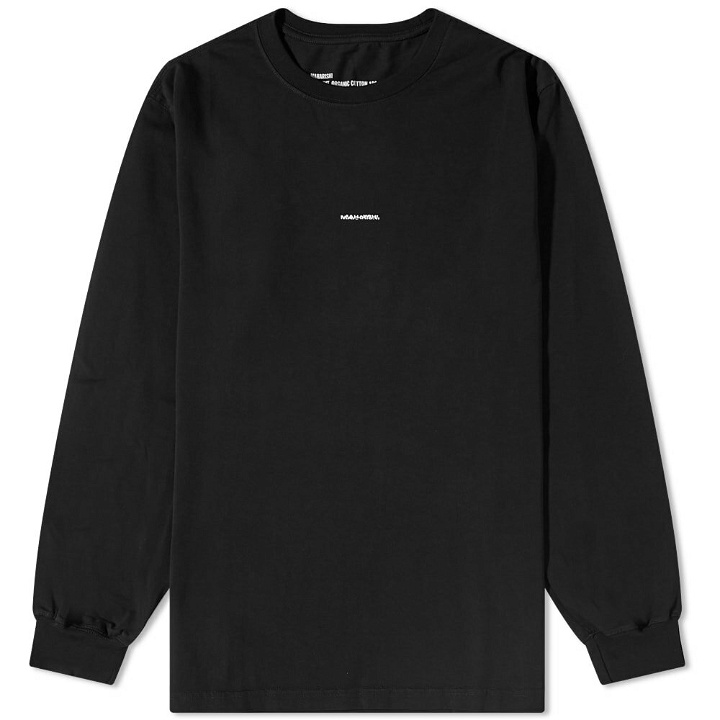 Photo: Maharishi Men's Long Sleeve Micro T-Shirt in Black