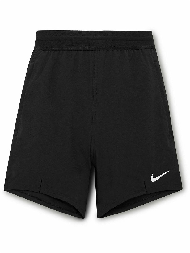 Photo: Nike Training - Pro Straight-Leg Flex Dri-FIT Shorts - Black
