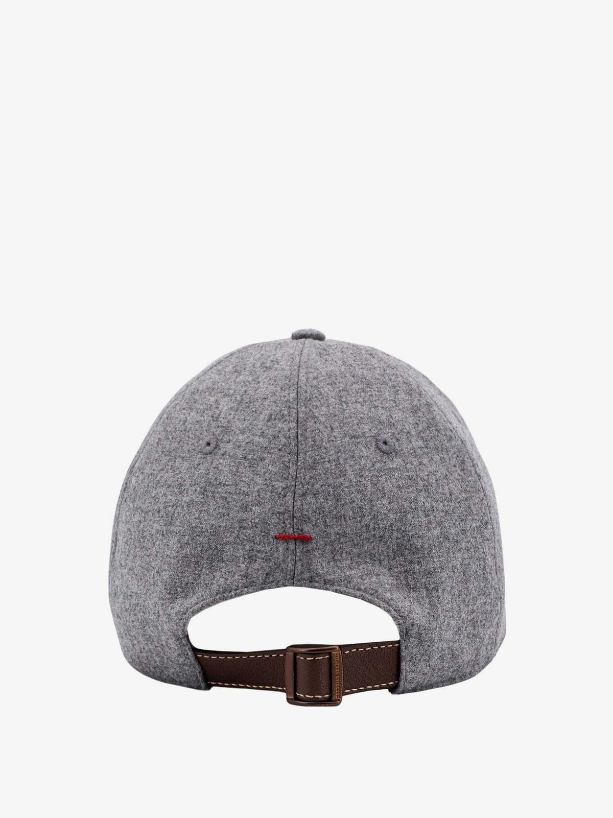 ハット BRUNELLO CUCINELLI LIGHT GREY COTTON HAT Diagonal twill Baseball cap for Man in Yuta | Brunello Cucinelli