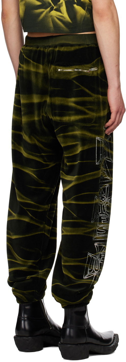 Aries Black Juicy Couture Edition Sun-Bleached Sweatpants