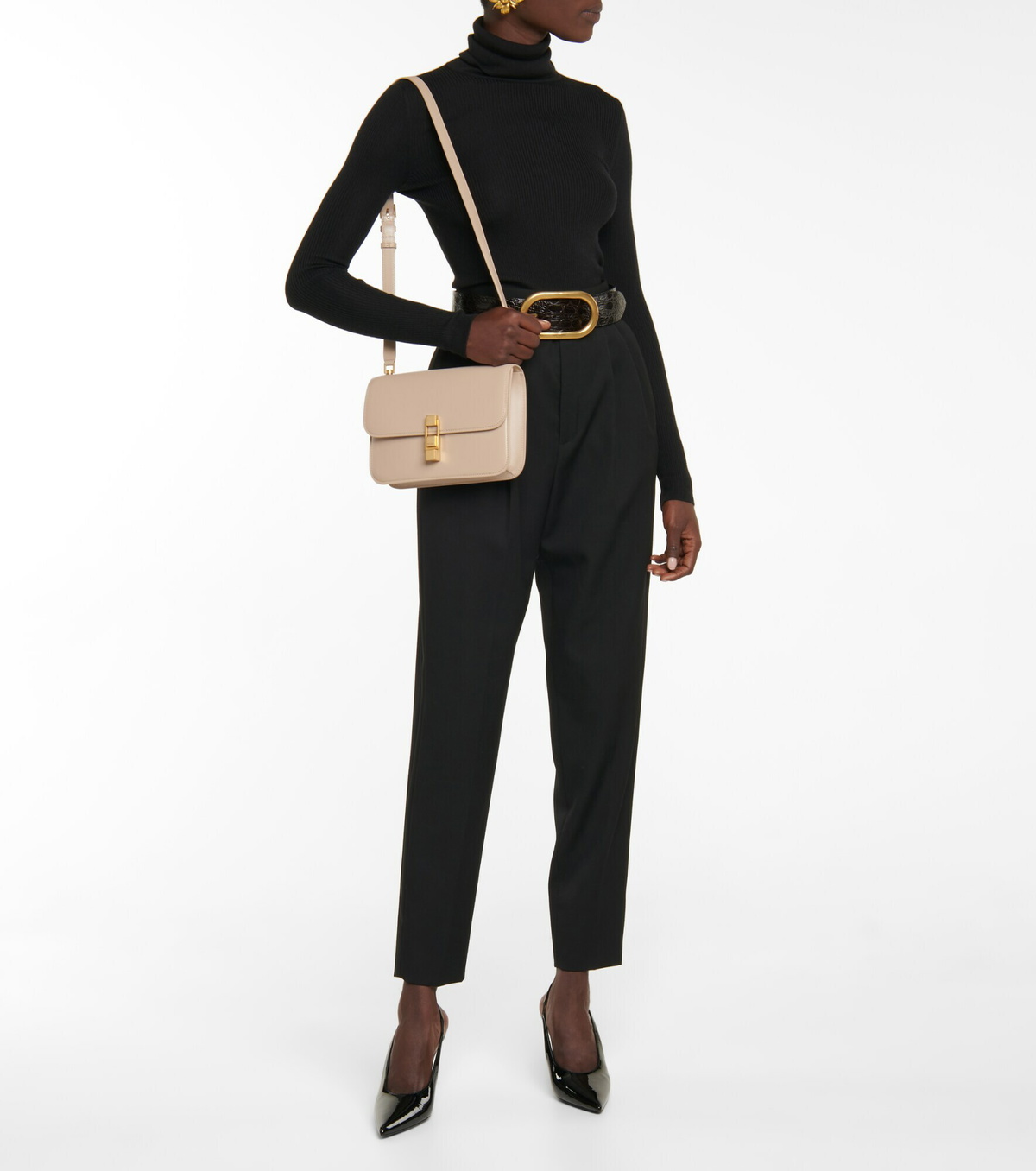 Saint Laurent Le Carré leather shoulder bag Saint Laurent